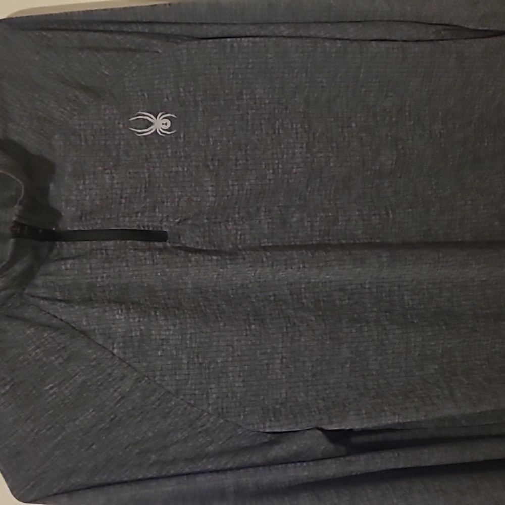 Spyder Active Gray Quarter-Zip Pullover - image 2